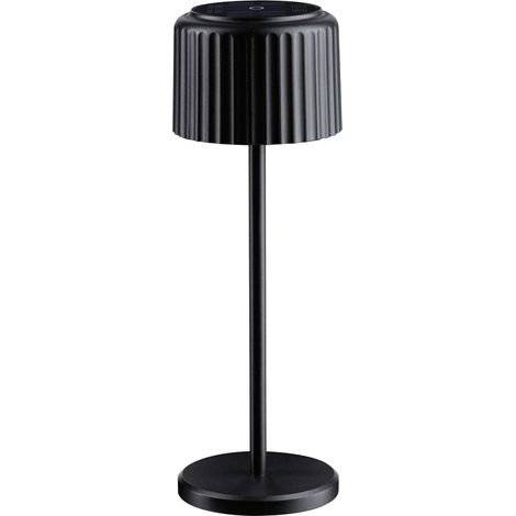 Paulmann Solar-Akku-Tischleuchte Else schwarz 30,5 cm warmweiß Dekorative Leuchten (1/3)