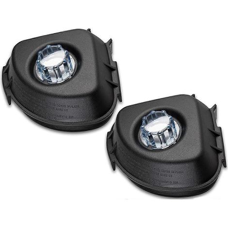 Set mit 2 Deckeln für Advance Containers Mixer, 48 oz und 32 oz - Ersatzdeckel für Quiet One Mixer, VM0145 (1/5)