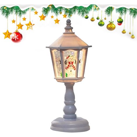 Boule à Neige pour Noël Accessoires de Décoration de Scène avec Cône Décoration De Boule À Neige Lumineuse Pour Noël Pour Salle À Manger Salon Chambre D'Adultes Hommes (1/5)
