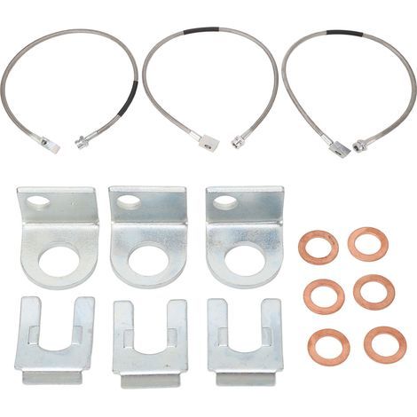 Lignes de Frein 89715 Robustes et Fiables, Lignes de Frein Étendues pour Wrangler TJ YJ XJ 1987 à 2006 (1/5)