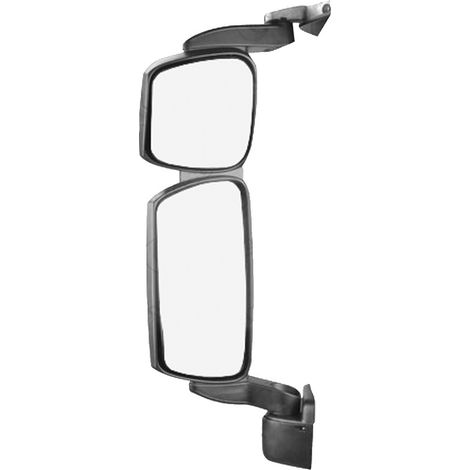 SPECCHIO RETROVISORE SINISTRO ELETTRICO E RISCALDATO BRACCIO CORTO  - IVECO - Eurocargo Tector 75E13/120E21 - 504150526 - 504369910 - 5801334614 - 5801580201 -