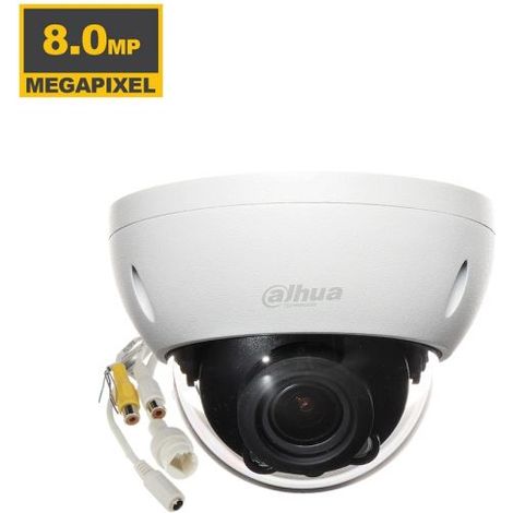 Dahua Telecamera Dome IP 8Mp IR 40M - IPC-HDBW3841R-ZAS (2.7-13.5mm) S