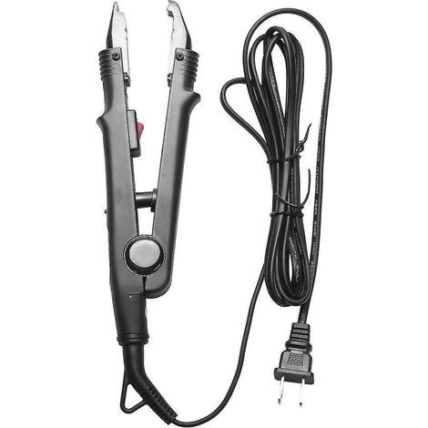 Fer à rallonge pour cheveux Outils de liaison à la kératine Connecteur thermique Machine Connecteur thermique à température Noir U (1/5)