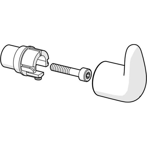 HANSA Temperaturregelung Griffgehäuse HANSA Chrom, 59914100