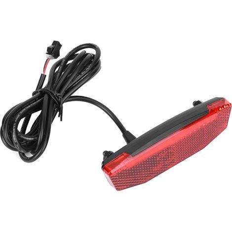 6V-60V LED-Rücklicht für E-Bikes, Nachtsignallicht, für SM-Stecker (1/5)