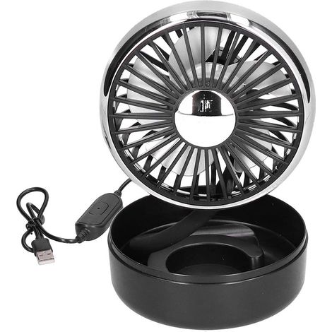 Srliya Ventilateur de Voiture Rotatif à 360 ° Pivotant réglable (1/5)