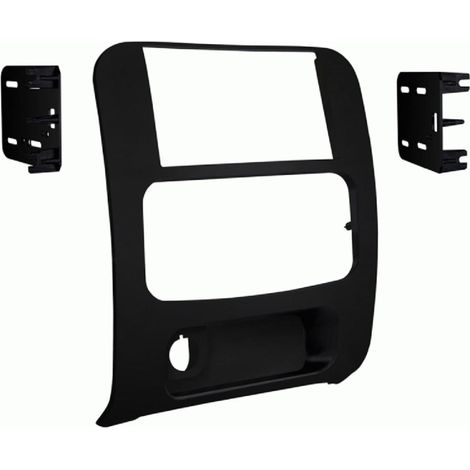 Façade d'autoradio 2-DIN Jeep Cherokee(KJ)/Liberty(KJ) noire