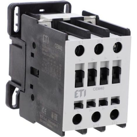 Contacteur de puissance 60 A triphasé 42 V CA CEM40.00-42 V-50/60 Hz 004647105