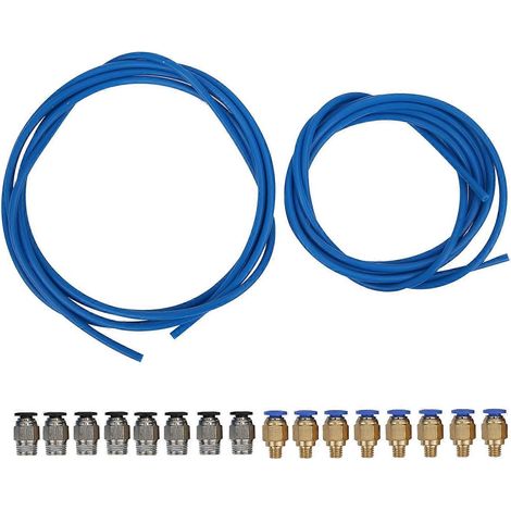 PTFE-Schlauch PC4‑M6 PC4‑M10 Pneumatikverbinder für Creality Ender 3 (3D-Drucker)