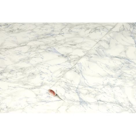 film adhésif pour meuble décoratif – Cortes Bleu 45 cm x 2 m (1/5)