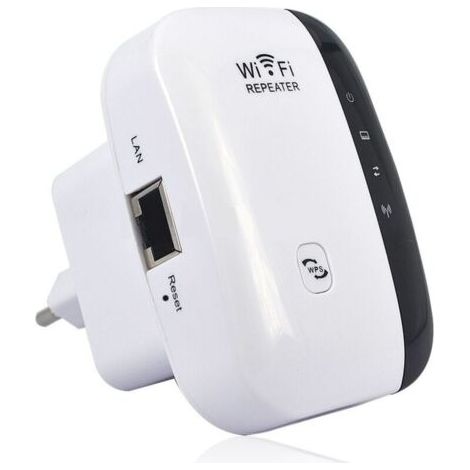 Rpteur WiFi Puissant 300Mbps Amplificateur WiFi Puissant 2.4GHz WiFi Range Booster WiFi Rpteur Extenseur sans Fil avec Port Ethernet, WiFi Extender WiFi Booster, Protection WPS (1/5)