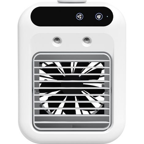 Mini raffrescatore d'aria – ufficio – 2 velocità – umidificazione – tavolo – camera da letto/casa – ventilatore ad acqua