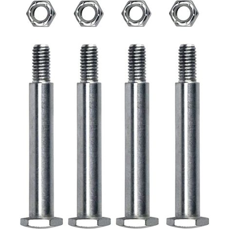 Boulon de roue de plateau de coupe et contre-écrou pour MTD Cub Cadet 738-3056 (1/3)