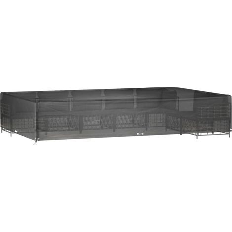 Maison Exclusive - Copertura Mobili Giardino 16 Occhielli 325x205x60 Rettangolare