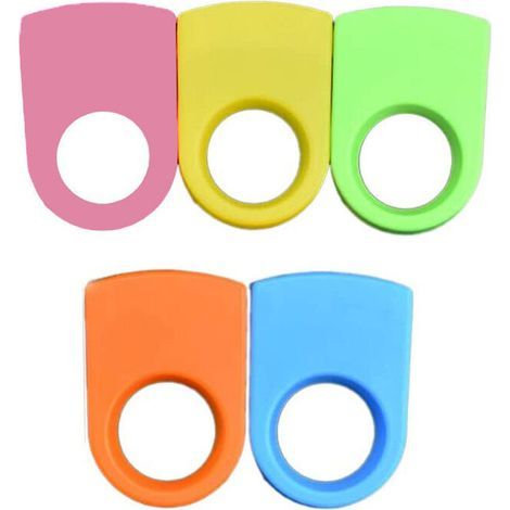 Bestonzon Drink Clips, Bottle Buckle Holder, Beer Cocktail Snap Bottle Holder, Kitchen Accessories, 5 Pieces (1/5)