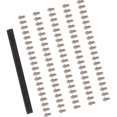 100 Edelstahlschrauben M1,4 x 3 mm für Axial SCX24 Modellbauteile im Maßstab 1:24 und 1:18 (1/5)