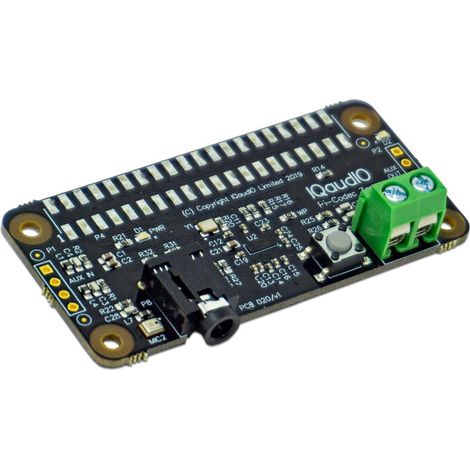 RASPBERRY PI IQaudio Codec, RB-IW-SC0366, für Raspberry Pi Zero (W & WH) (1/5)