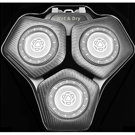 Têtes de rasage SH71/50 pour rasoirs Philips séries S5000, S7000, SH60/70 et SH71/50 (gris) (1/5)