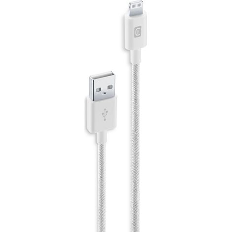 CellularLine USBDATABRATOL15W USB-A-Lightning Kabel 1,5m 15W (1/2)