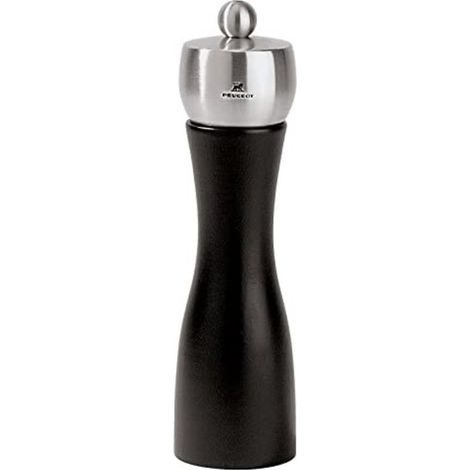 Peugeot FIDJI Macinasale in Legno di Faggio Opaco Nero 20cm (1/4)