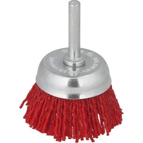 Nylon-Topfbürste Ø 50 mm. 1/4". Nylon-Schleifbürste. Nylon-Bohrbürste, Nylon-Schleifdrahtbürste (1/5)