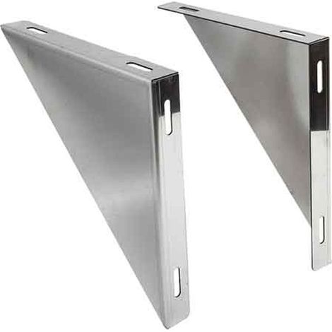 ANGOLARE DI SUPPORTO MURALE 570x570x40 mm - per tubo Ø 250/300 mm