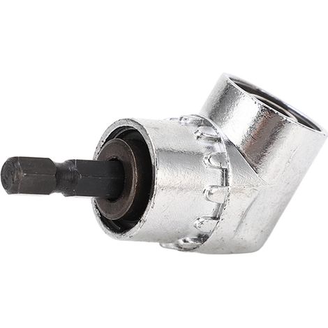 Accessoire de perceuse pour tournevis électrique, rallonge d'angle à 105° pour clé manuelle.