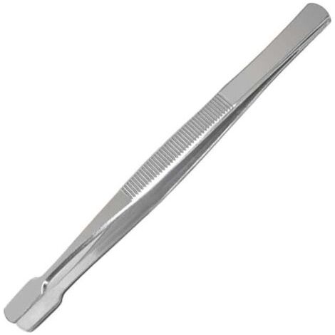 QORVA-Lot de 4 pinces à timbres, pinces en acier inoxydable, pinces portables, outils de collecte de timbres