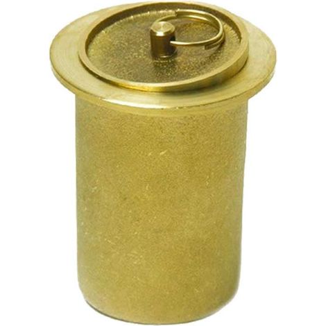 PILETTA DOCCIA MODELLO CATANIA IN OTTONE GIALLO mm 30 - H.