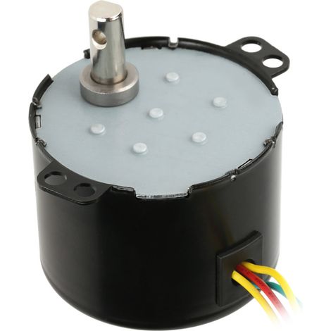 Miniatur-Synchronmotor (220 V Wechselstrom), hohes Drehmoment, niedrige Drehzahl (30 U/min), Rechts-/Linkslauf (1/5)