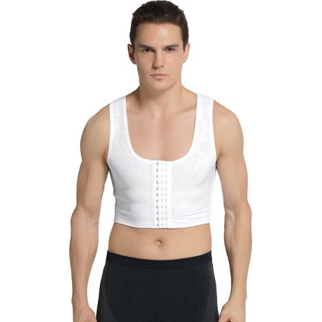 Gilet De Compression Pour Homme - En Nylon Extensible Et Respirant - Pour Le Sport Et Le Quotidien - Taille L