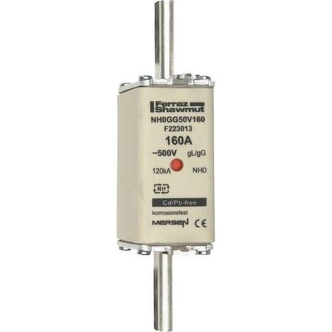 Multipack Mersen NH-SICHERUNG 0 63A 500V GG (NH0GG50V63) - 3 Stück