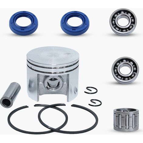 42,5 mm Segments de piston avec ensemble de joints d'huile pour accessoires Stihl MS250 MS 250 025 Pièces de rechange (1/5)