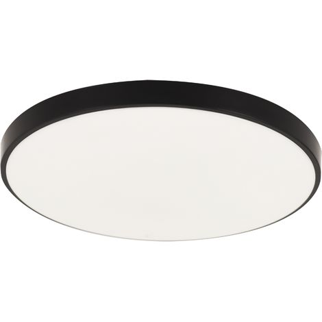 Plafonnier LED DOWBOR C 12W 4000K IP44 noir (1/2)