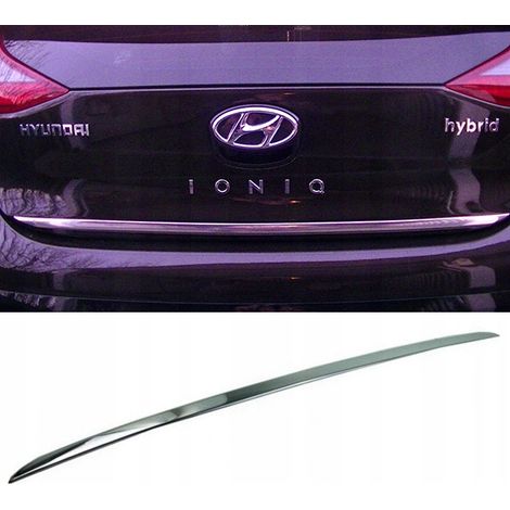 Hyundai Ioniq - Garniture chromée pour le hayon