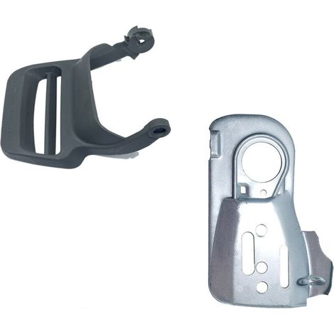 Protège-Main Chaîne Frein Poignée et Couvercle de Pompe à Huile For Husqvarna,pour Husqvarna 445 450 445E 450E (1/5)