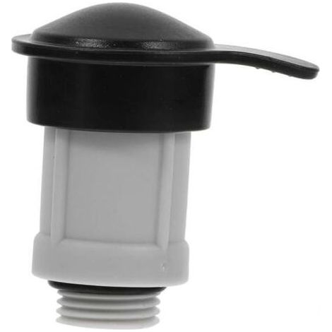 Adaptateur de valve de piscine 2 pièces en plastique, adaptateur de remplacement pour couvercle de valve de remplissage d'air et libération de valve (1/5)
