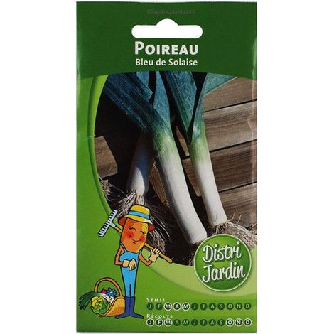 Sachet De Graines Poireau Bleu De Solaize