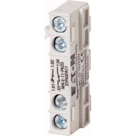 Contact auxiliaire montage encastré Eaton NHI-E-11-PKZ0 082882 250 V/DC 2 A 1 NO (T), 1 NF (R) 1 pc( (1/3)