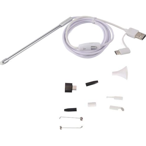 Oreillette visuelle d'inspection vidéo de caméra d'endoscope de cavité de nez d'oreille de 4.9mm avec la lumière de LED (1/5)