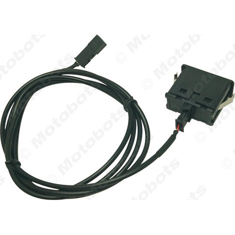 AUX audio adapter cable for BMW E39 E46 E38 E53 X5 AUX audio interface + wiring harness (1/4)