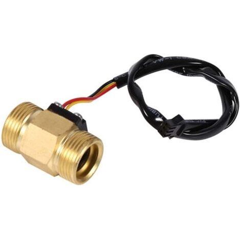 G3/4" Hall Effect Liquid Water Flow Sensor 2L/min to 45L/min the maximum water pressure is 1.75 MPa (1/4)