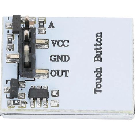 Stück HTTM 2,7V-6V kapazitives Anti-Interferenz-Touch-Schaltermodul (Rot) (1/4)
