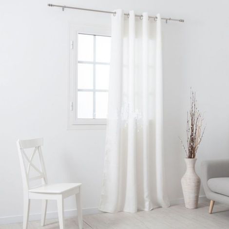 Rideau a oeillets 140x240cm Dreamtime Blanc