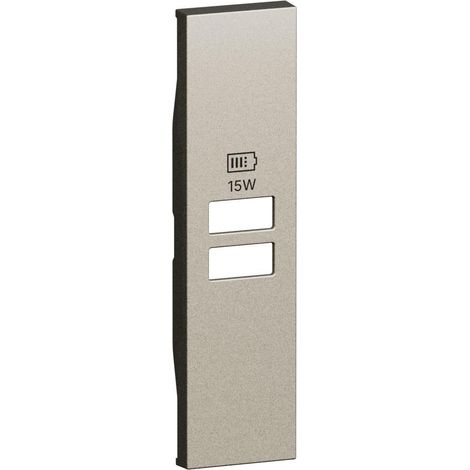 Cover caricatore usb kc13c 15w bticino living now