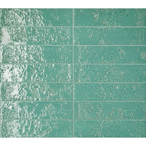 Faïence - CORAL - Brillant - 6,4x26,2x0,90