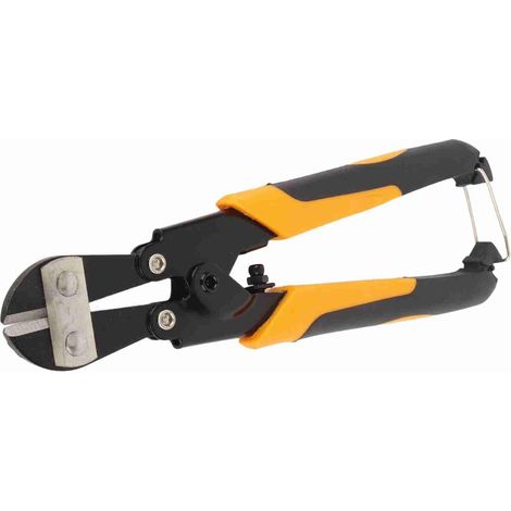 Pince Coupante, 8.5 Pouces Coupe Boulons, Mini Wire Cutter, Tenaille Coupante, Coupe-câbles Outil de coupe à cisaillement avec poignée en caoutchouc souple, pour fils, Câble, boulons (1/5)