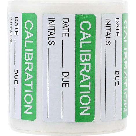 1 rouleau/300 autocollants adhésifs pratiques pour le calibrage et le contrôle qualité-6X5.5CM-Green