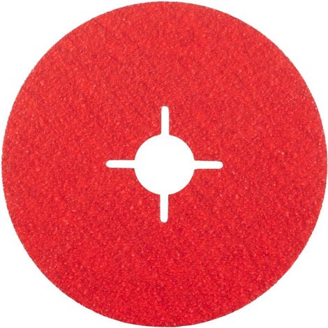 Disque en fibre 125 x 22 mm K60, lot de 25, Ceramicon (1/3)