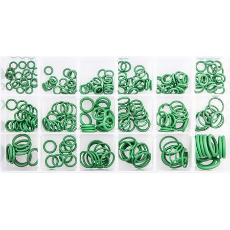 Estuche de 270 juntas tóricas verdes HNBR NEO TOOLS 11-976 (1/5)